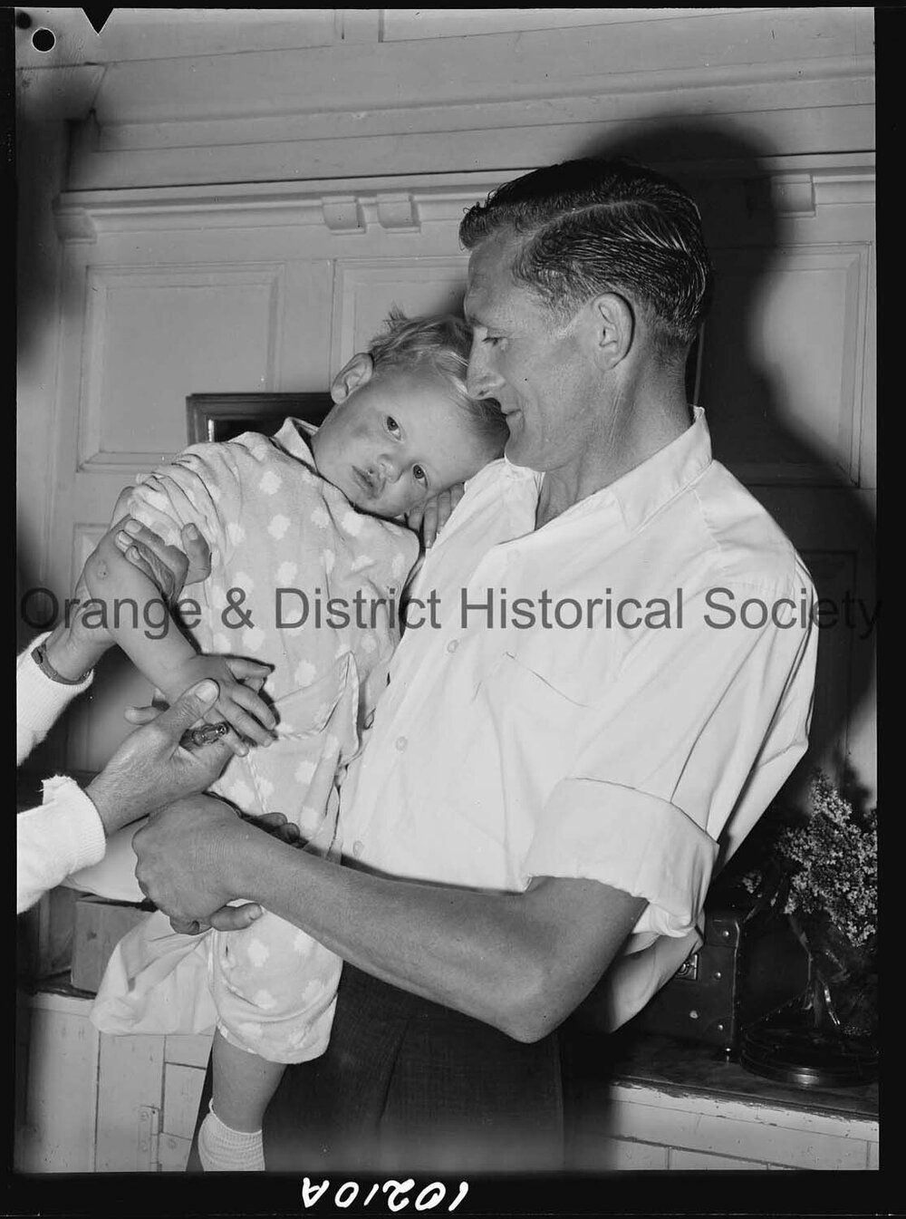 Anti-polio injections