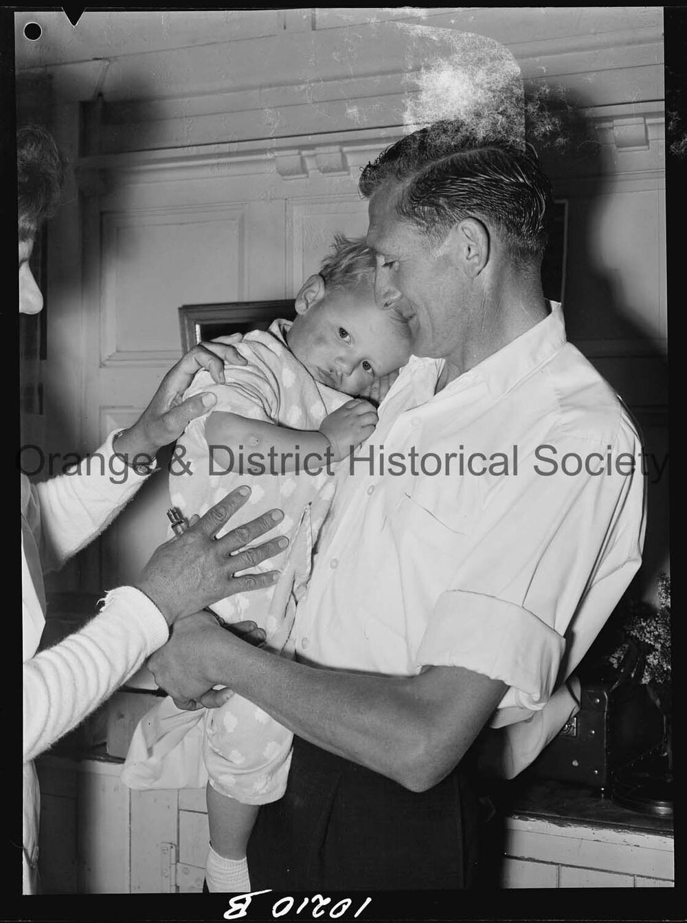 Anti-polio injections