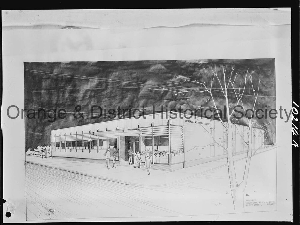 Artist impression of Central Western Daily building