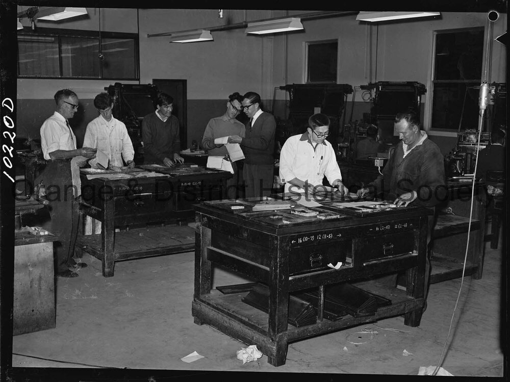 First issue of the Central Western Daily newspaper from the new premises