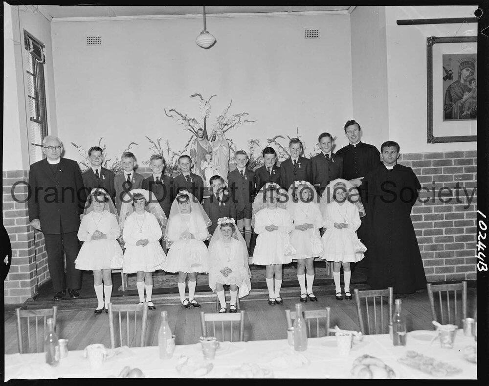 First Holy Communion at Holy Family Church