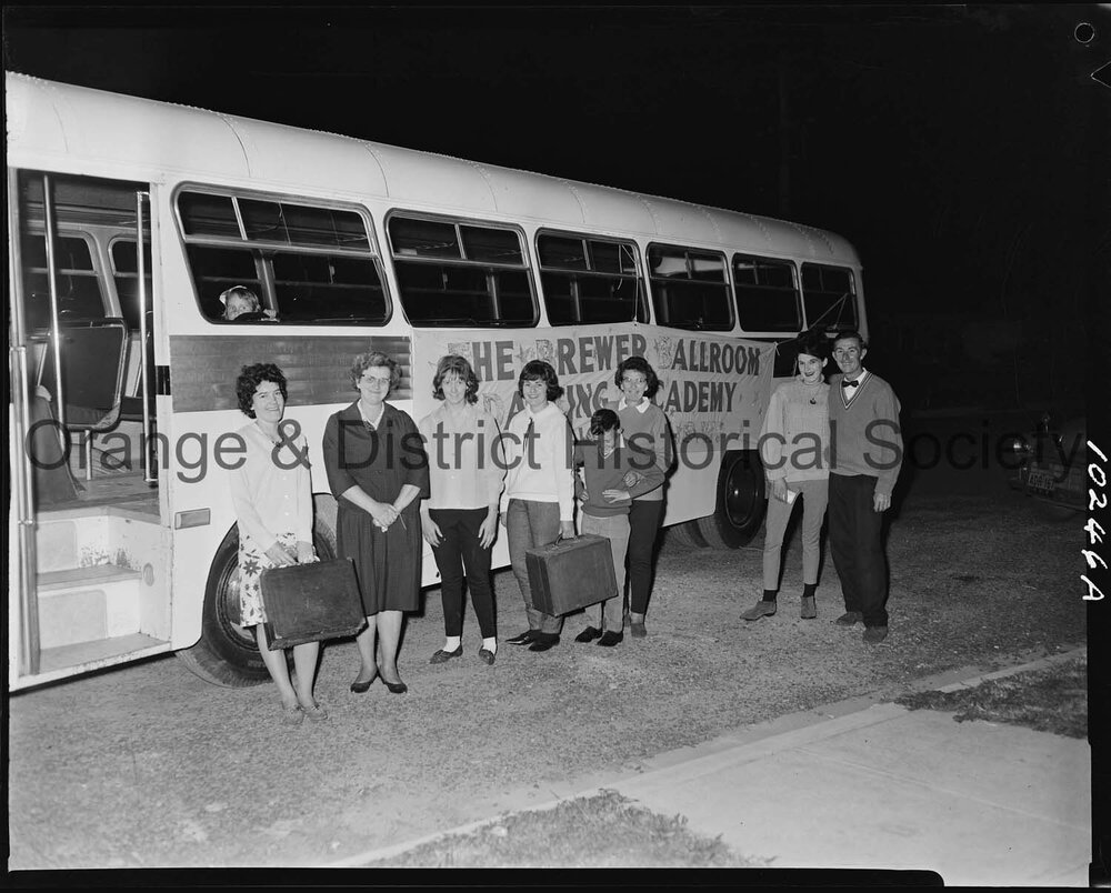Dancing Academy tour bus 