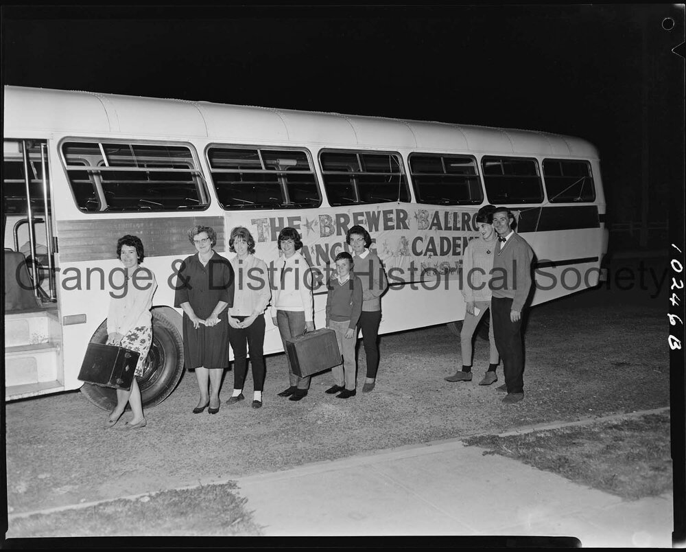 Dancing Academy tour bus 