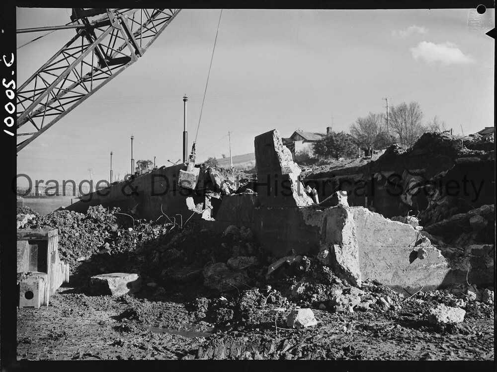 Treatment works progress shots