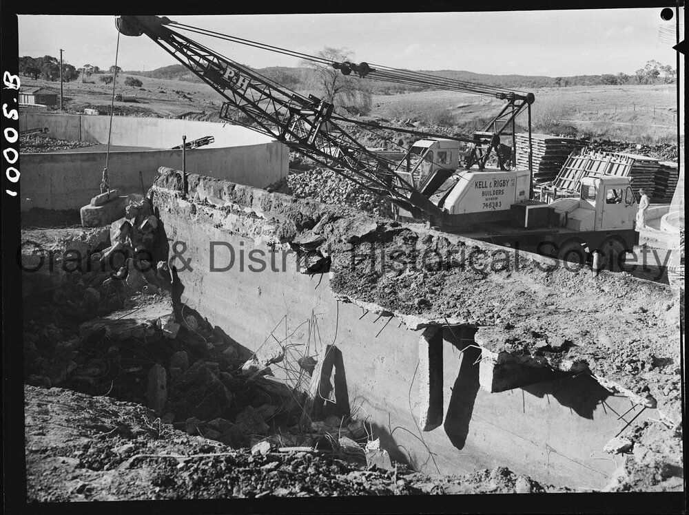 Treatment works progress shots