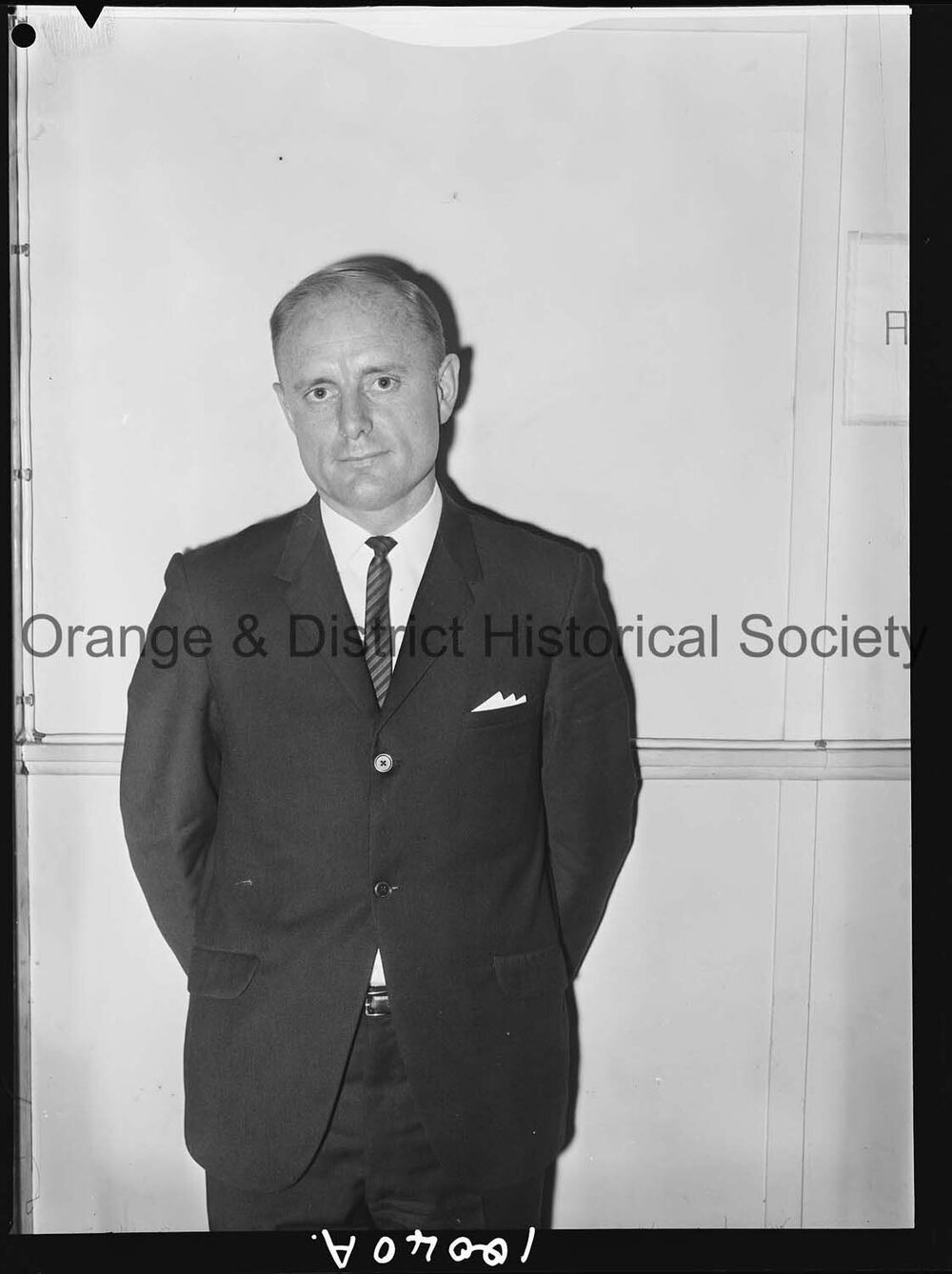 Passport photo Mr D Poole