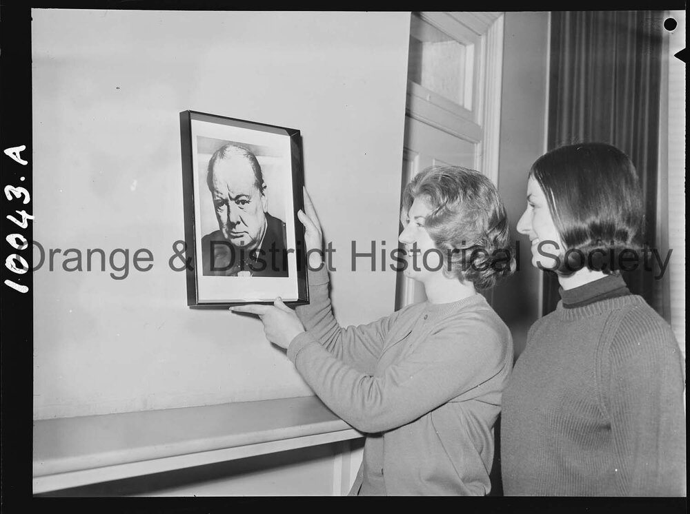 Portrait of Sir Winston Churchill
