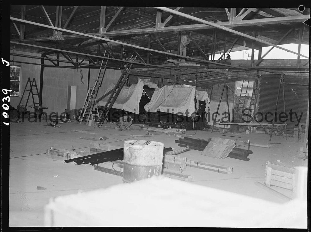 Progress on new CWD building