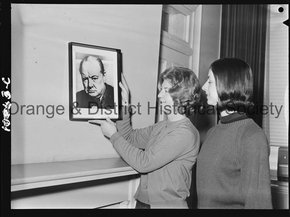 Portrait of Sir Winston Churchill