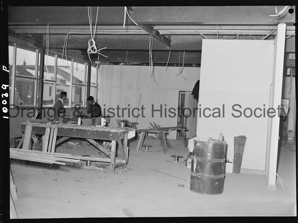 Progress on new CWD building