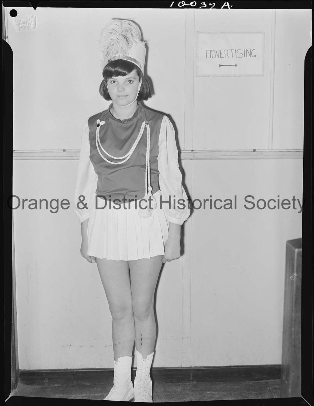 Drum majorette's uniform