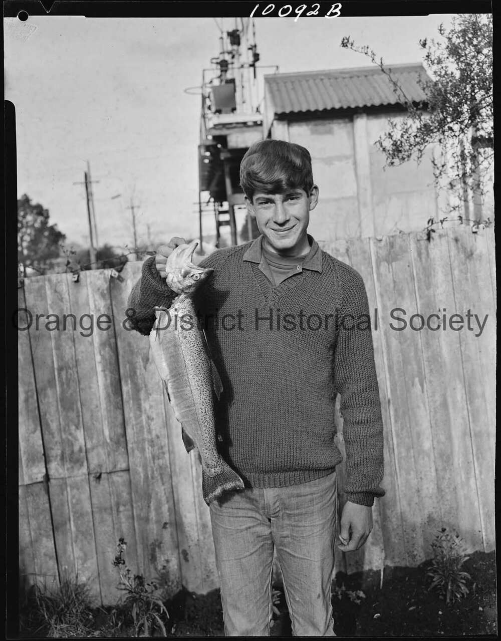 Peter Martin with trout