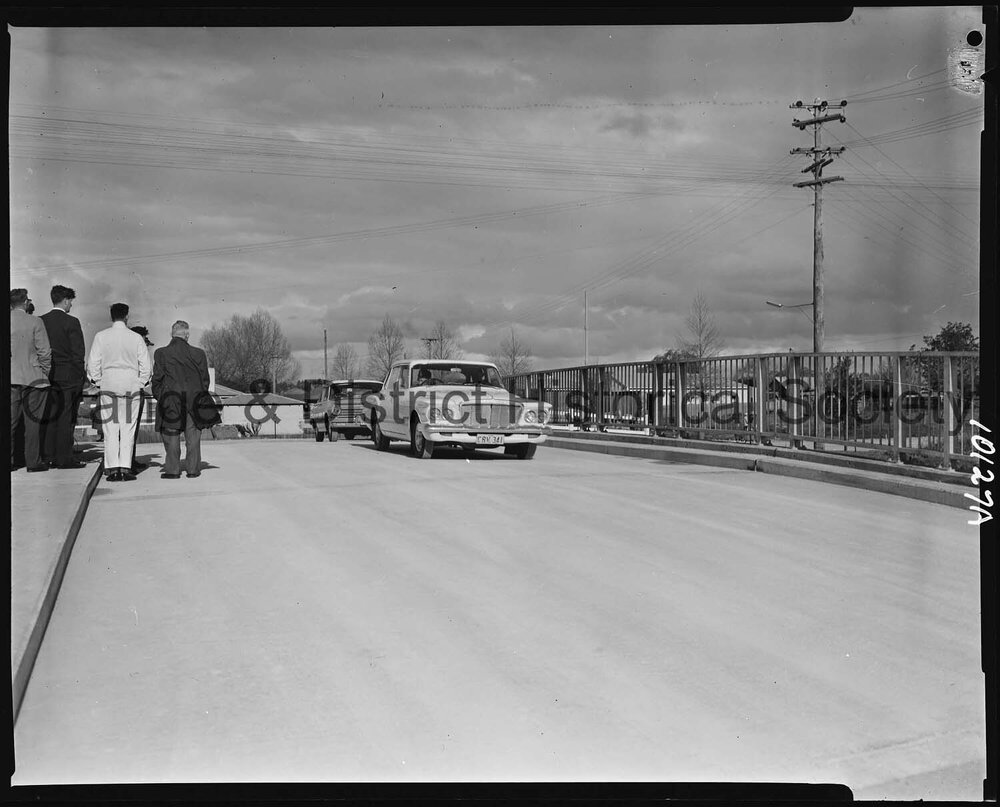 Franklin Road railway bridge opening