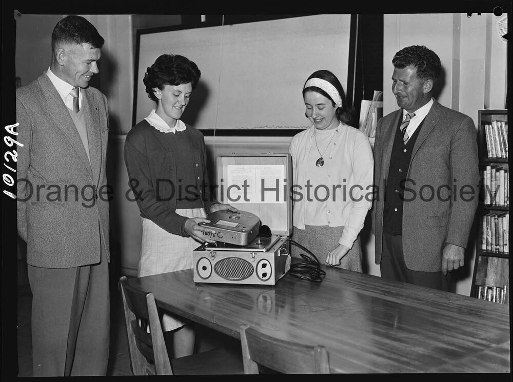 Talking book machine presentation