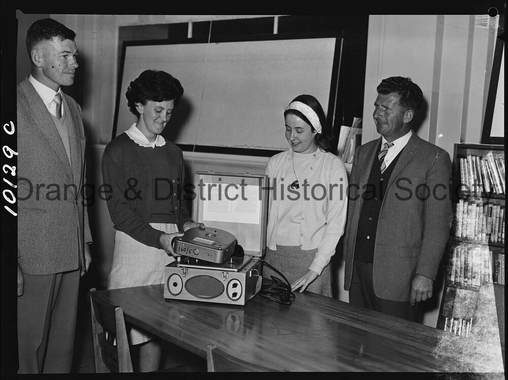 Talking book machine presentation