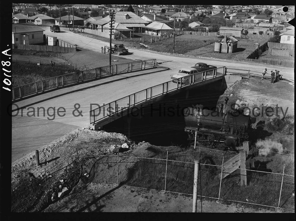 Franklin Road railway bridge opening