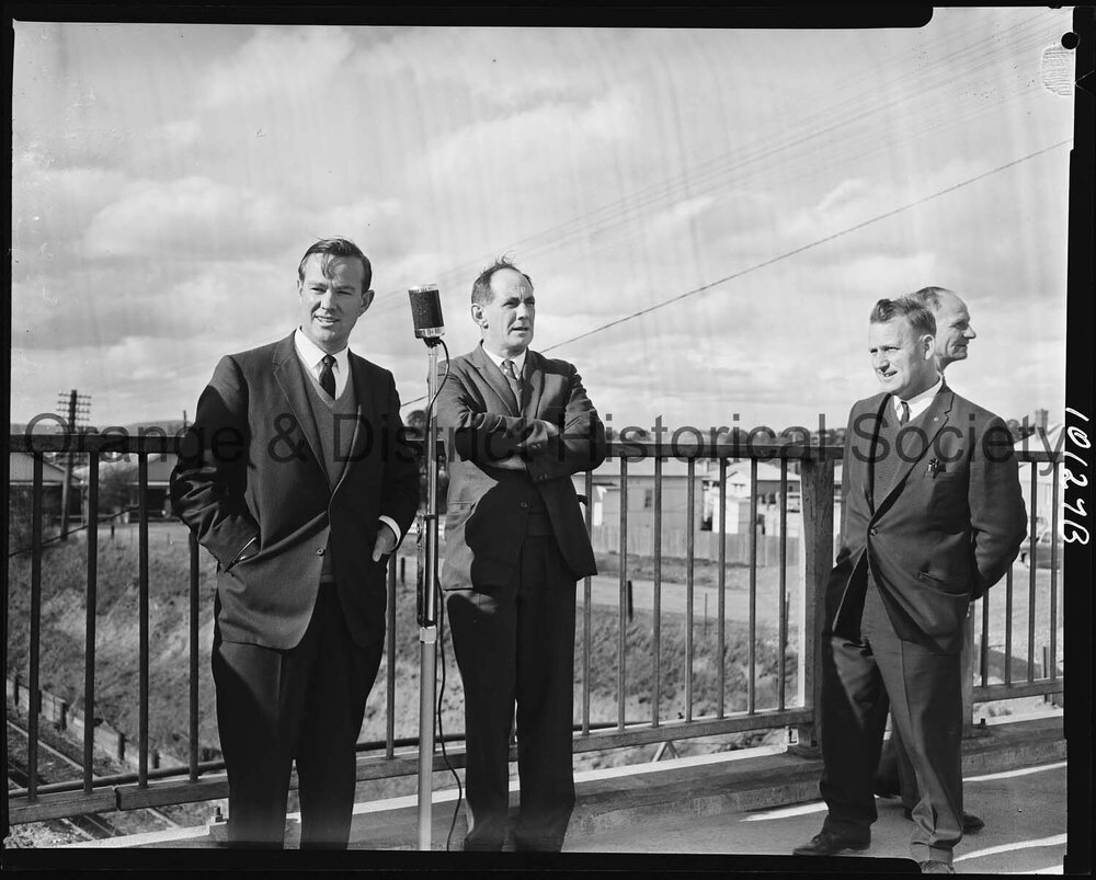 Franklin Road railway bridge opening
