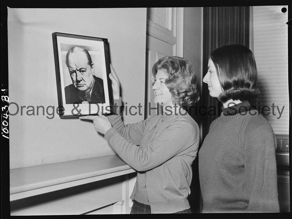 Portrait of Sir Winston Churchill