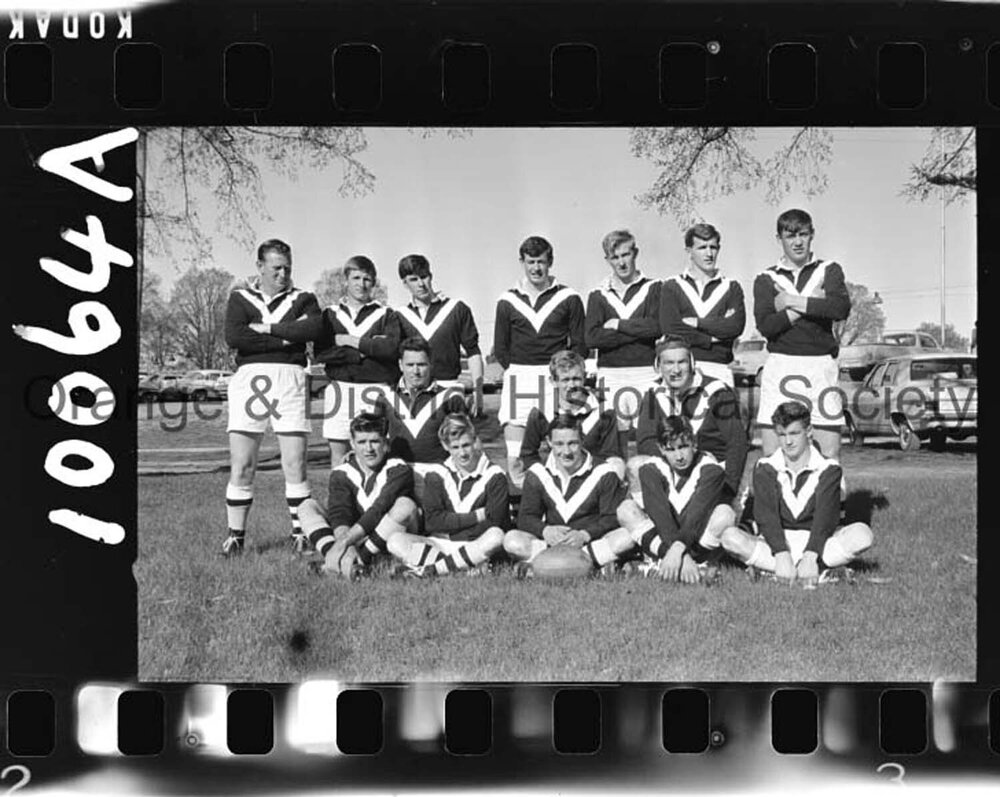 Rugby Union grand final winners Molong against Yeoval 1965