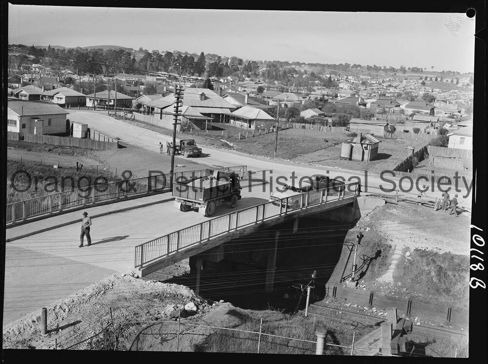 Franklin Road railway bridge opening