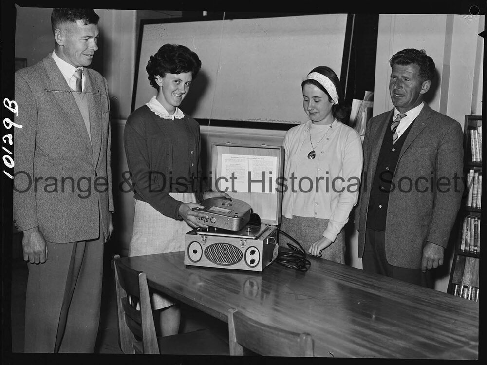 Talking book machine presentation