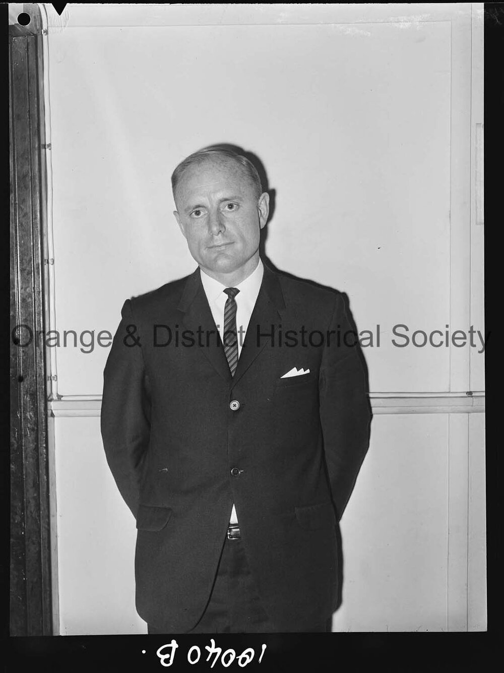 Passport photo Mr D Poole