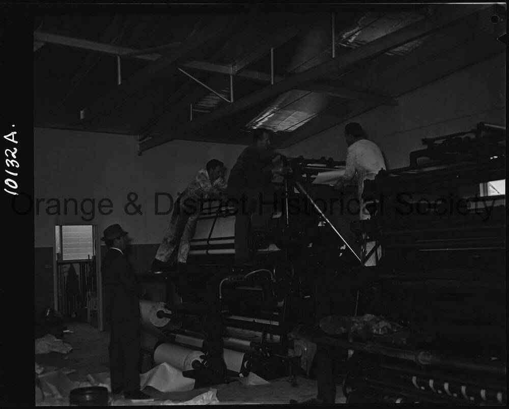 New printing press for CWD