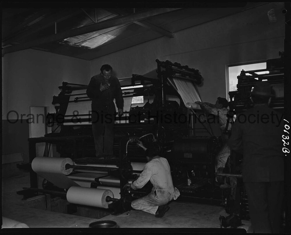 New printing press for CWD