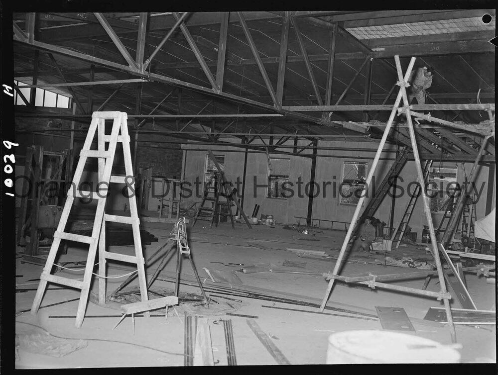 Progress on new CWD building