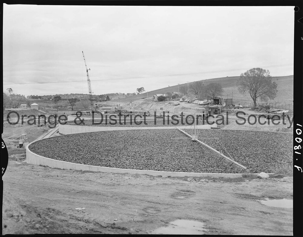 Treatment works progress shots