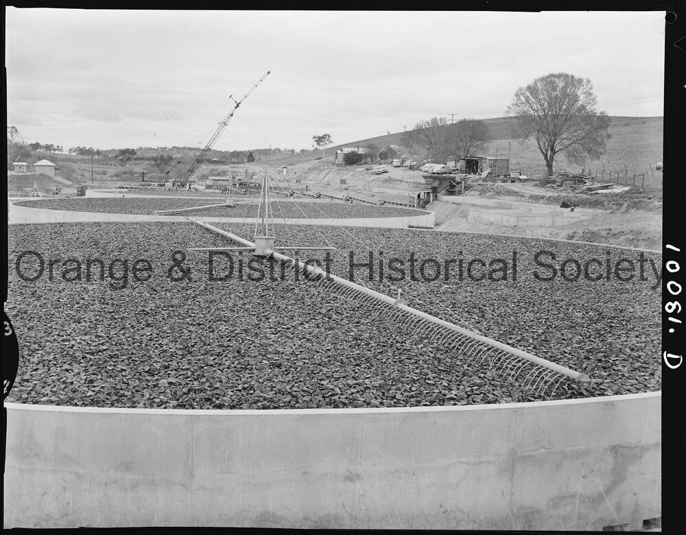 Treatment works progress shots