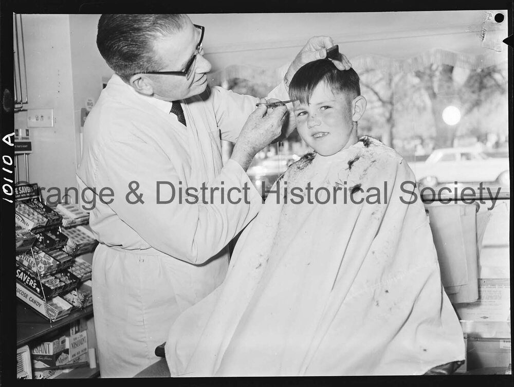 Children's day at the barber shop