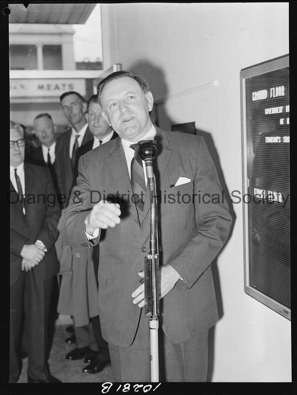 Official opening of Government Insurance Office