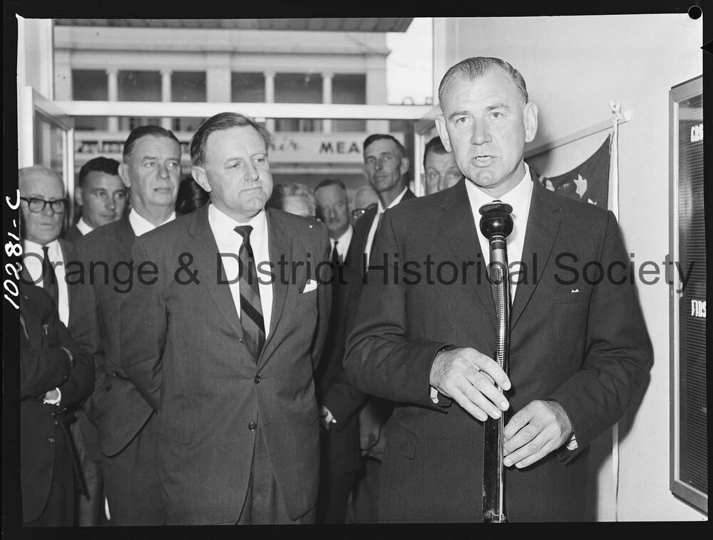 Official opening of Government Insurance Office