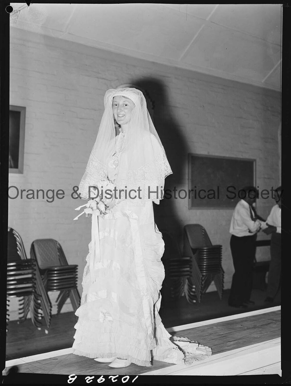Vintage wedding gown parade