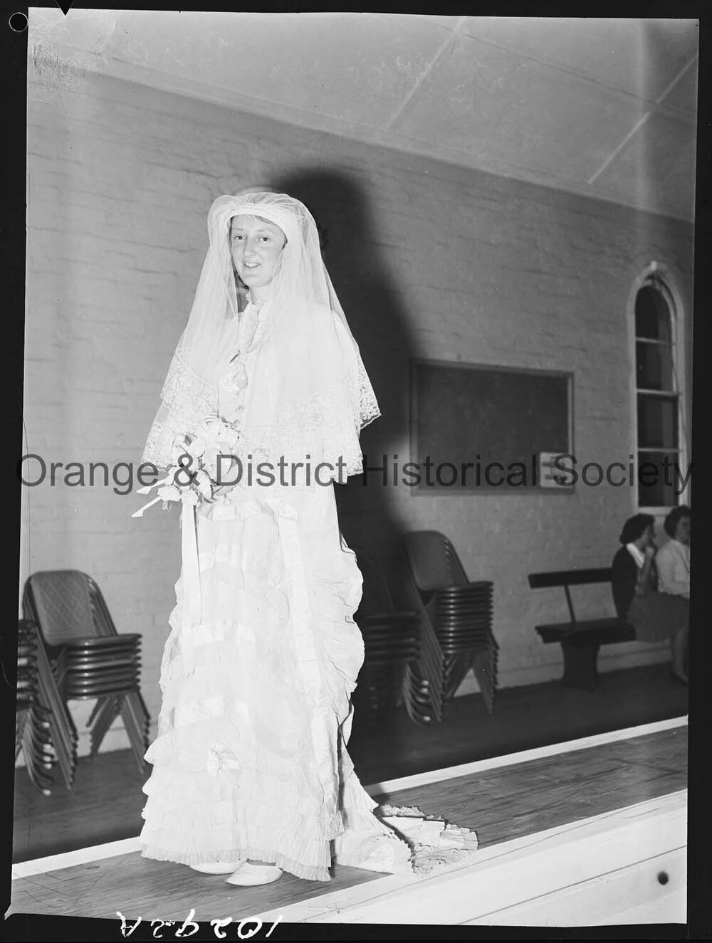 Vintage wedding gown parade