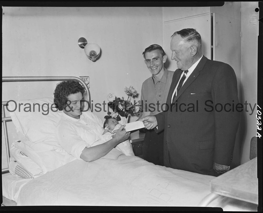 Glasson bequest fund recipient Mrs Arthur Moore