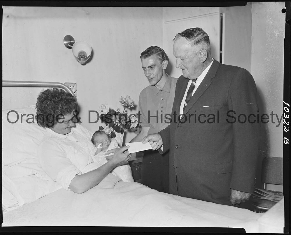 Glasson bequest fund recipient Mrs Arthur Moore