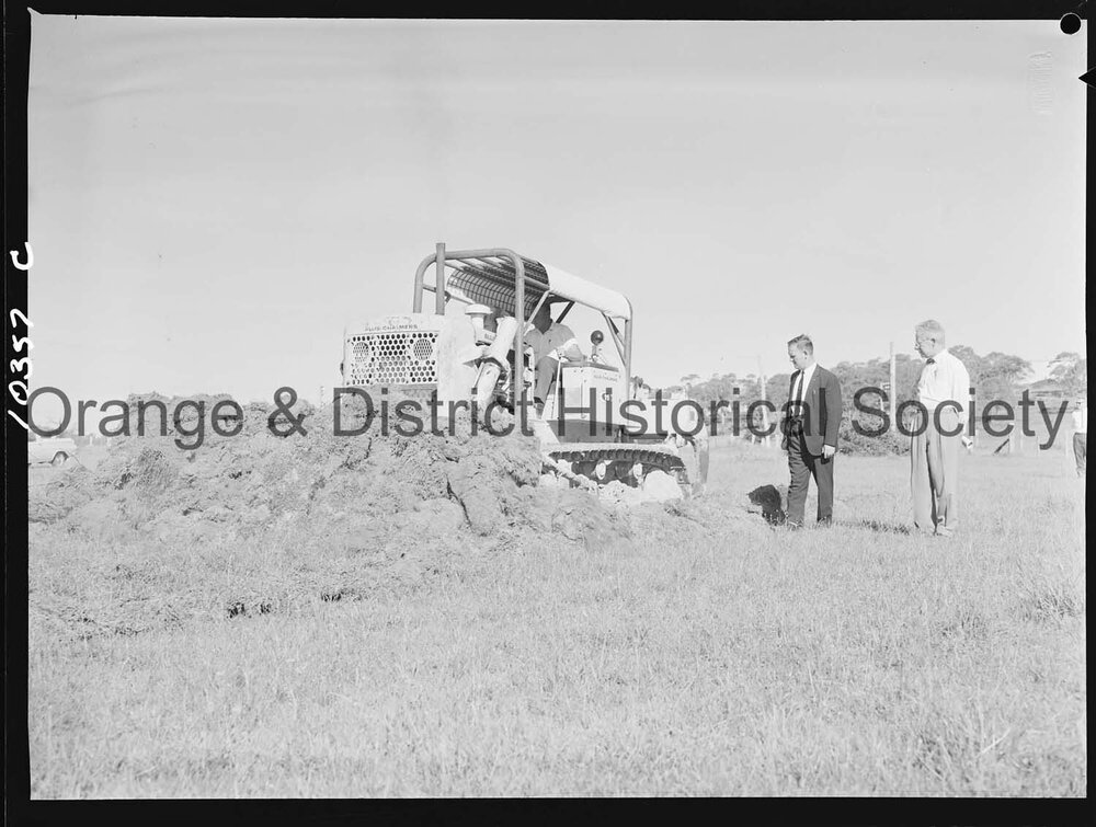 Sporting fields at aerodrome