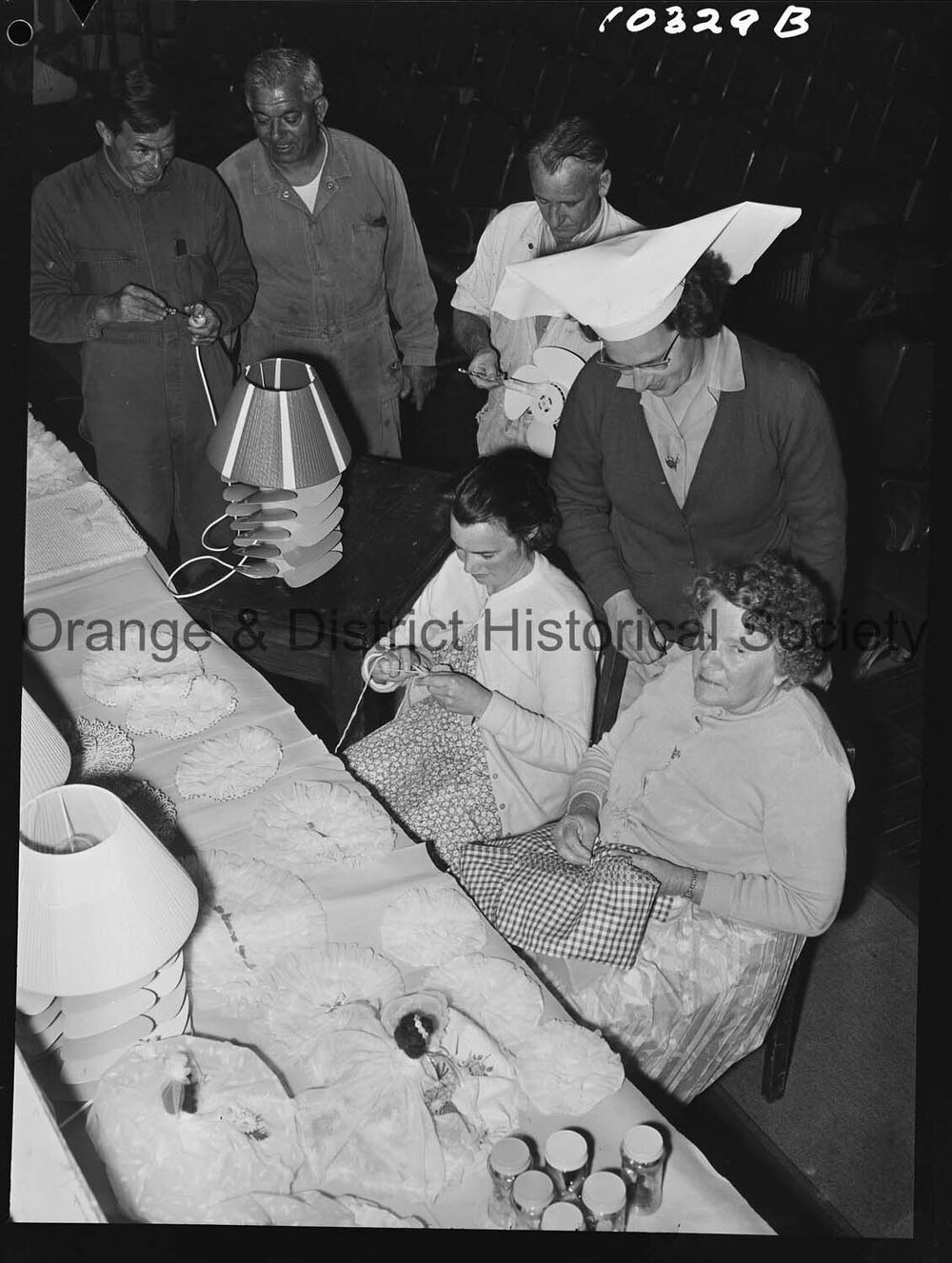 Preparations for the Bloomfield Hospital fete