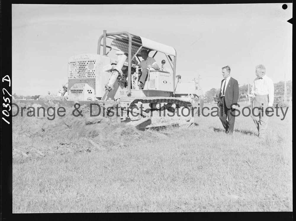 Sporting fields at aerodrome