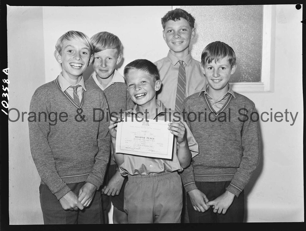 School athletics team