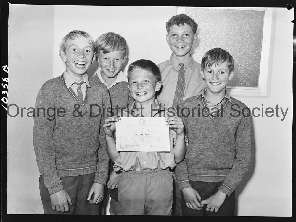 School athletics team