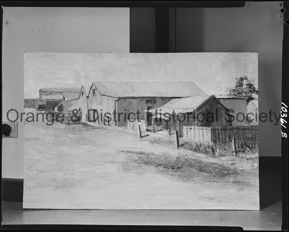 Hayes' produce sheds
