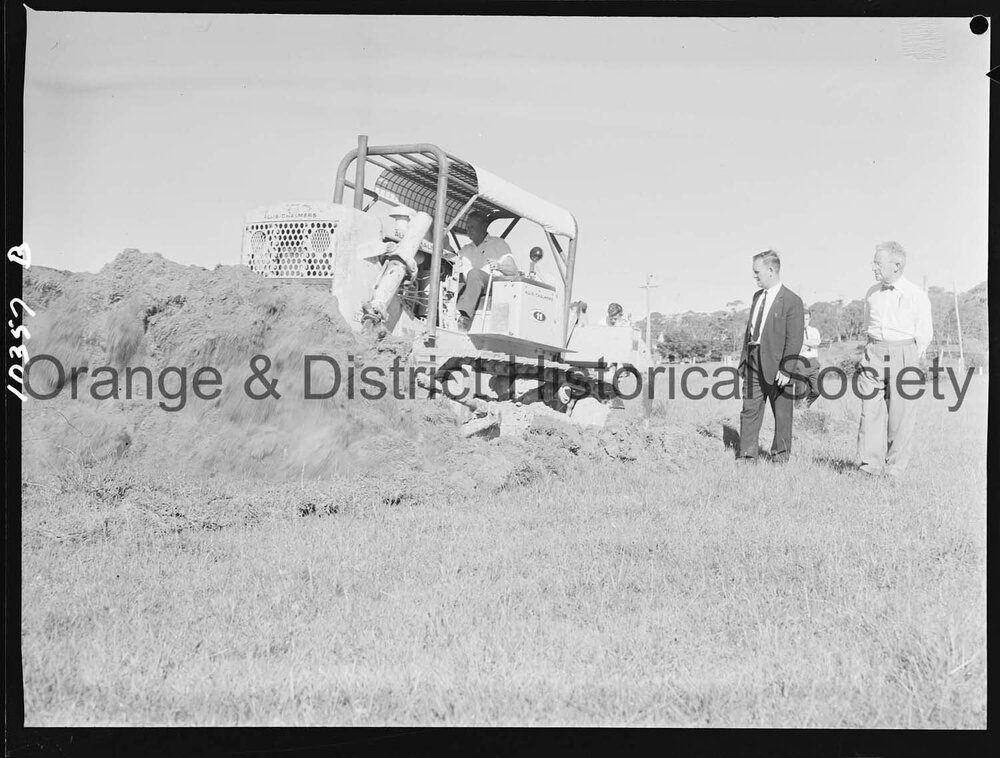 Sporting fields at aerodrome