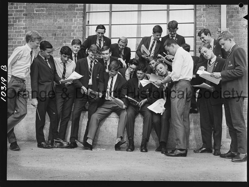 De La Salle Leaving Certificate students