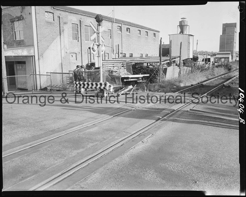 Railway level crossing accident