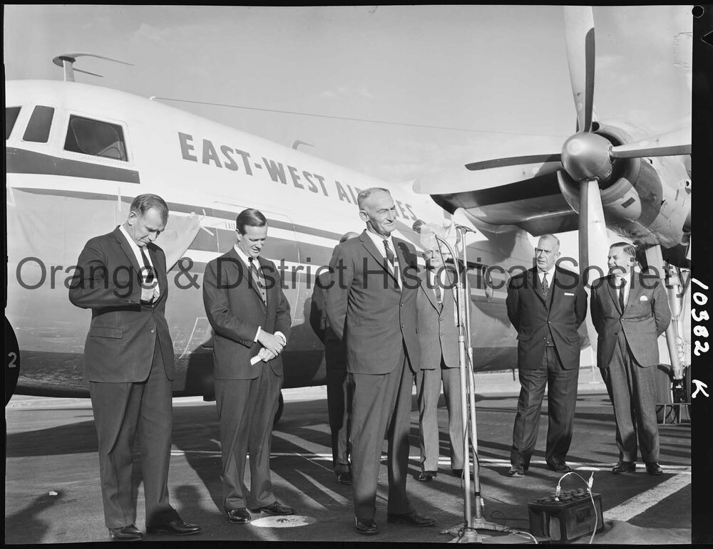 New plane christened