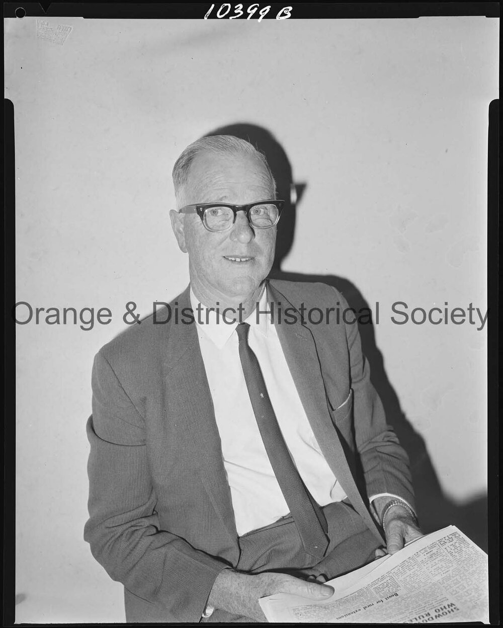 Orange City Council aldermen nominee Mr Healey