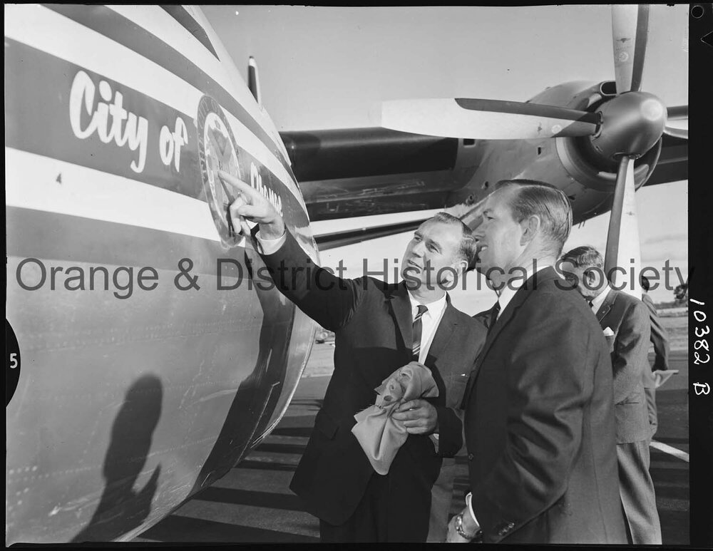 New plane christened